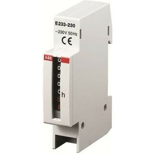 HMT - E233 - Bedrijfsurenmeter - Zonder Resetfunctie - Elektrisch