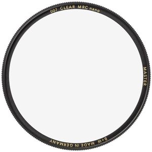 B+W Schutz-Filter, Clear Filter MRC Nano Master 77mm (16x vergütet, Slim, Premium) 1101527 Black