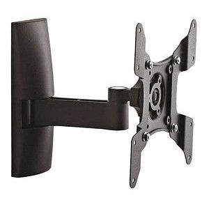 VCM Universal TV Halterung  VESA Wandhalterung  Halter Fernsehhalter flach neigbar schwenkbar  Belastbarkeit bis zu 15kg - TS2