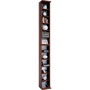 VCM Houten CD DVD standaard Opbergrek Boekenplank Decoratieve plank Bigol Houten CD DVD standaard Opbergrek Boekenplank Decoratieve plank Bigol