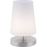 PAUL NEUHAUS LED-Tischleuchte 4146-55 stahl, G9, 3 W, 235 lm, 3000 K