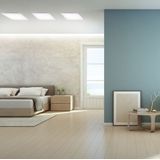 Paul Neuhaus Deckenleuchte »FRAMELESS«, 1 flammig, Leuchtmittel LED-Board  LED fest integriert, Farbtemperaturregelung, rahmenlos, Dimmbar über Funkfernbedienung