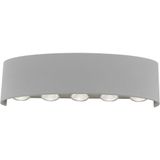 Paul Neuhaus LED-Aussenwandleuchte 10-flammig  silberfarben  ¦ silber ¦ Maße (cm): B: 28 H: 8 T: 4.0 Lampen & Leuchten > Außenleuchten - Möbel Kraft
