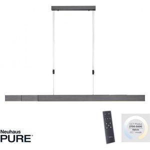 Neuhaus PURE Hanglamp e Slide L donker grijs
