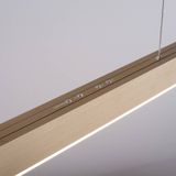 Pure Moto LED hanglamp met dimmer, messing