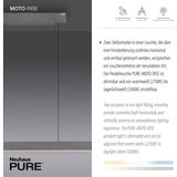 Neuhaus - PURE - Hanglamp - Donker Grijs - e-Lift + e-Slide L 120-200 cm