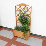 promadino Spalier, mit Pflanzkasten, BxTxH: 69x32x140 cm