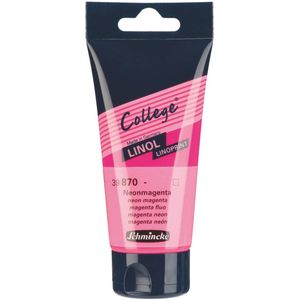 Schmincke Linoprint verf college tube 75ml - 850 neon orange