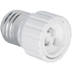 E27 naar GU10 Verloopfitting - Wit