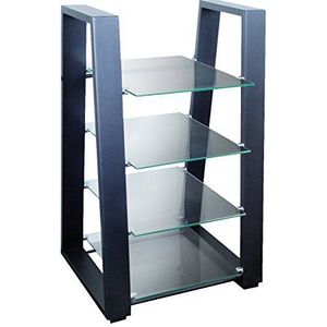 Mywall HZ100L universeel wandrek voor tv/hifi, zwart/grijs