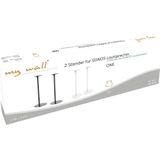 myWall HS 18 Stand voor SONOS Luidspreker ONE Load (1 paar, Stand, Niet verplaatsbaar), Luidsprekerstandaard + wandmontage, Zwart