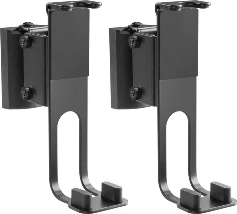 My Wall muurbeugel set voor Sonos PLAY:1, ONE en ONE SL - full motion / zwart
