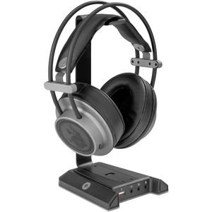 My Wall tafelstandaard voor headsets met geïntegreerde geluidskaart / zwart