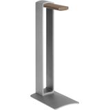 myWall HK3L Tafelhoofdtelefoonstandaard, headsetstandaard voor over-ear hoofdtelefoon en gaminghoofdtelefoon voor tafel, afneembare hoofdtelefoonstandaard met antislip siliconen, belastbaar tot 5 kg,