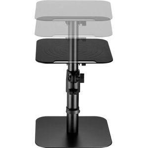 Universele Luidspreker Standaarden - Set van 2 - Kantelbaar - Hoogte verstelbaar - Tot 15kg - Zwart