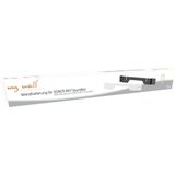 myWall - HS26WL - Soundbar Houder - Wandhouder - Slim Design - Staal