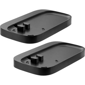 My Wall muurbeugel set voor Sonos PLAY:1, ONE, ONE SL en andere compacte speakers - met extra ruimte / zwart