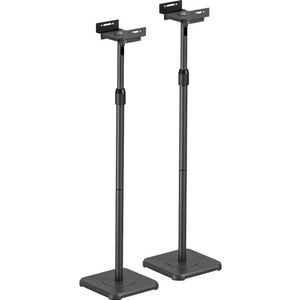 My Wall - Luidsprekerstaander - Verstelbaar - Zwart - 1 stuk