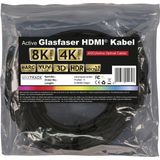 HDMI active optical cable (AOC) HDMI (8K 60Hz + HDR) 20 meter