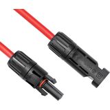 MC4 - Solarkabel - Rood - 6mm2 - 1 meter