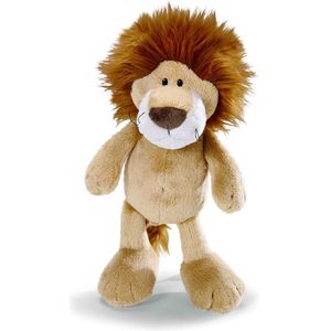 Nici leeuw pluche knuffel - bruin - 25 cm
