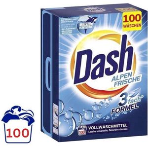 Dash XXL PACK Alpenfris Universeel Waspoeder - 6 kg (100 Wasbeurten )