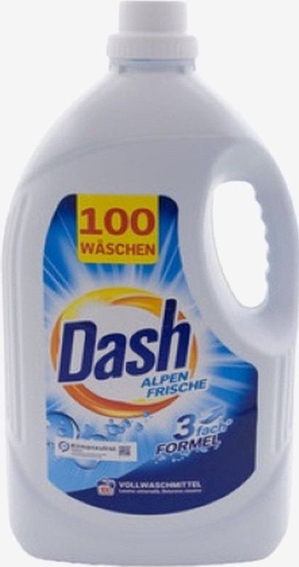 Dash Vloeibaar Wasmiddel Alpenfrische Universeel 100 Wasbeurten- 5 liter