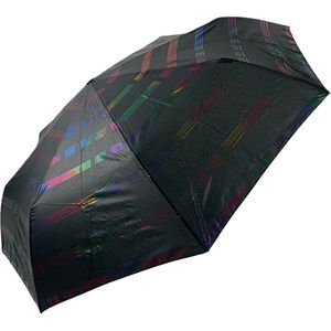 Pierre Cardin paraplu mini automatisch Metallic Stripe