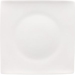 Teller Rosenthal Jade Quadrat Flat White 23 cm