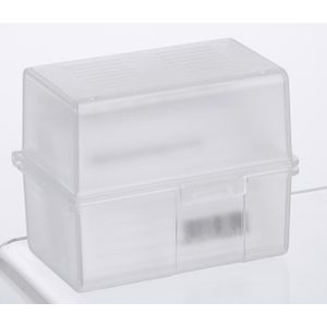 HAN A8 Karteikasten DIN A8 200 Karteikarten transparent