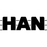 HAN Schubladenbox Impuls A4/C4 4 offene Schubladen blau