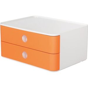 HAN Smart-box Allison - 2 Lades -  Stapelbaar - Abrikoos Oranje - HA-1120-81