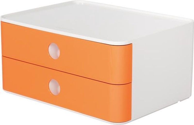 HAN Schubladenbox Smart-Box Allison 260x195x125mm 2 Schübe apricot ora