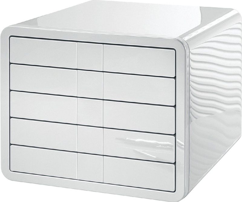 Han Schubladenbox IBox C4 5 Schübe geschlossen weiß