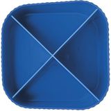 HAN pennenkoker - Re-X-LOOP - 4-vaks - blauw - 100% gerecycled materiaal - HA-17238-914