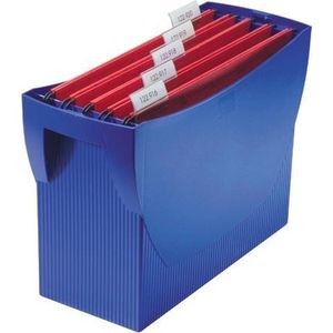 H&#228;ngemappenbox Swing f&#252;r ca. 20 Mappen blau leer