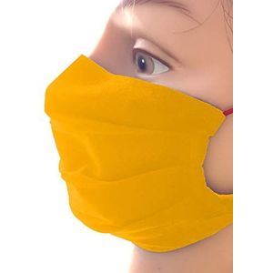Set van 5 maskers voor dagelijks gebruik, 1oo% katoen, 100% Made in Germany, kindermaat, kleur perzik