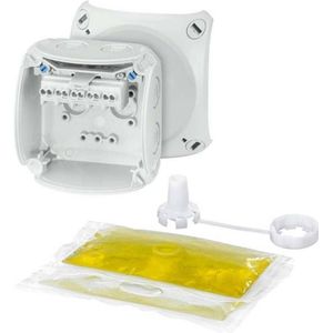 Hensel 62000097 Verdeeldoos Halogeenvrij, Verzegelbaar, Weerbestendig (l x b) 93 mm x 93 mm 1 stuk(s)