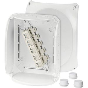 62000016 Abzweigkasten (l x b x h) 112 x 255 x 205 mm Lichtgrau (ral 7035) IP65, IP55 1 St. - Hensel