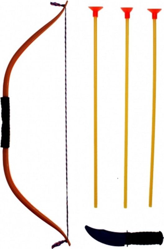 Krüger - Fantasy - Speelgoed Wapen - Multi - Inclusief 3 Pijlen en Mes