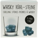 Whiskey ijsblokjes stenen 9 stuks 2,5 cm
