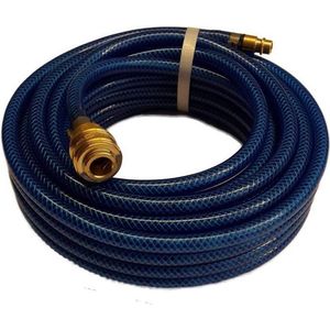 Gewapende luchtslang 10m - 6mm diameter - incl. koppelingen