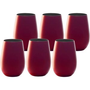 Stölzle Olympic Tumbler Rood / Zwart 465 ml