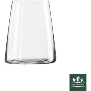 Stölzle Lausitz Power Wijnglazen zonder steel, set van 6, 515 ml, vaatwasmachinebestendig, kristalglas, loodvrij kristalglas, premium kwaliteit, elegante en onbreekbare wijnglazen