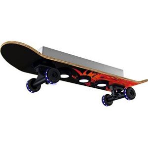 EASY CRUISER DRAGON Skateboard 7-delig / 3000K / 14W / 1340lm / RGB wielen / lichtbesturing via afstandsbediening / skateboard lamp