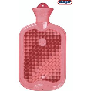 Sänger - Warmwaterkruik - Roze - Rubber - 2 Liter