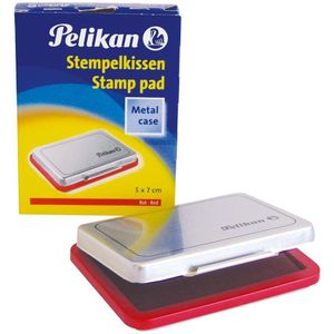 Pelikan Stempelkussens in een metalen doosje