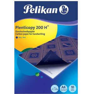 Durchschreibpapier Plenticopy 200H A4 10 Blatt blau