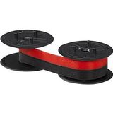 Casio - RB-02 - Etiketteringstape - Zwart/Rood - Nylon - 6 Meter