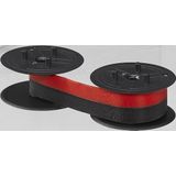 Casio - RB-02 - Etiketteringstape - Zwart/Rood - Nylon - 6 Meter